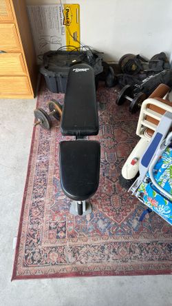 Press Bench Including Weights