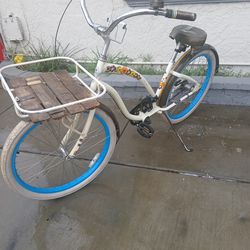 Women's 26" Electra Surf Sand 3 speed beach cruiser