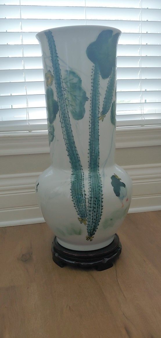 Hand Painted Vase
