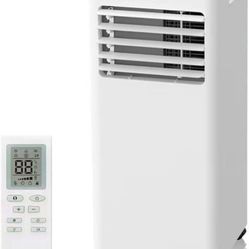 Portable Air Conditioners 8000 BTU,Quiet Portable AC Units for Rooms 3-IN-1 Cools Up to 500 Sq.Ft with Dehumidifier,Fan,Remote Control,24H Timer,Sleep