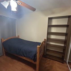 Bed And Shelf