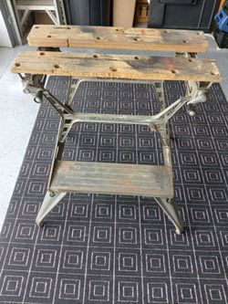 Black & Decker Workmate folding adjustable work bench