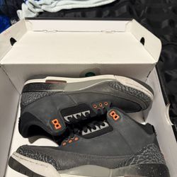 Jordan 3 Fear 9.5