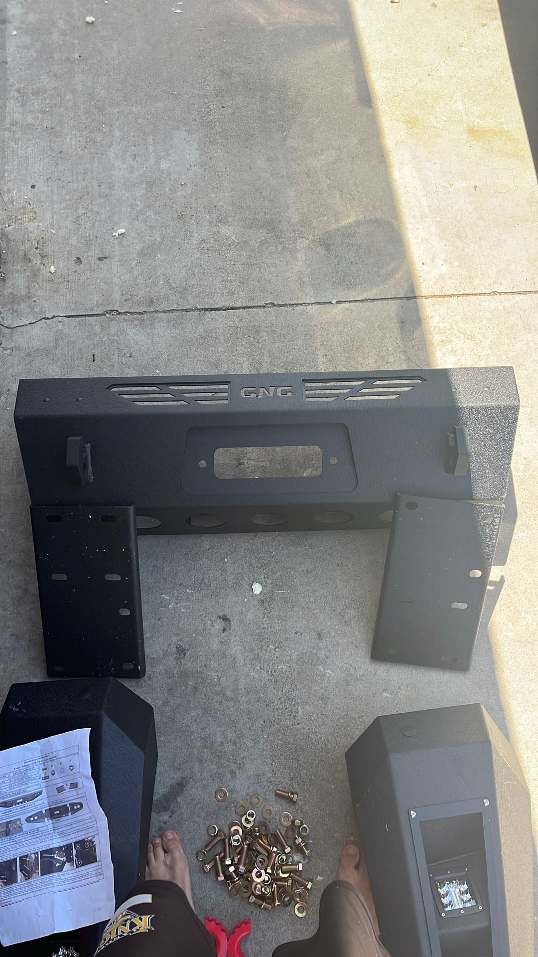 Front Bumper With 19-24 Dodge Ram 1500