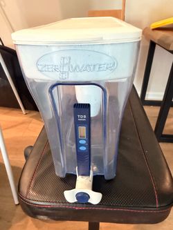 ZERO Water Filter & 4 Filters