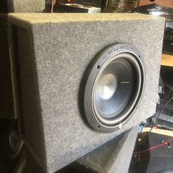 Rockford Fosgate P1 -  2 Ohm 500 Watts Subwoofer With Truck Style Box 