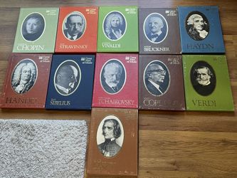 Lot of 11 Time Life Great Men of Music Cassette Tape Sets Of 43