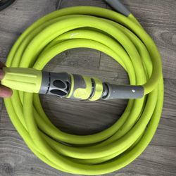 Flexzilla Garden Hose 5/8 in. x 25 ft. Flexzilla Garden Hose Nozzle Kit, 3-Piece