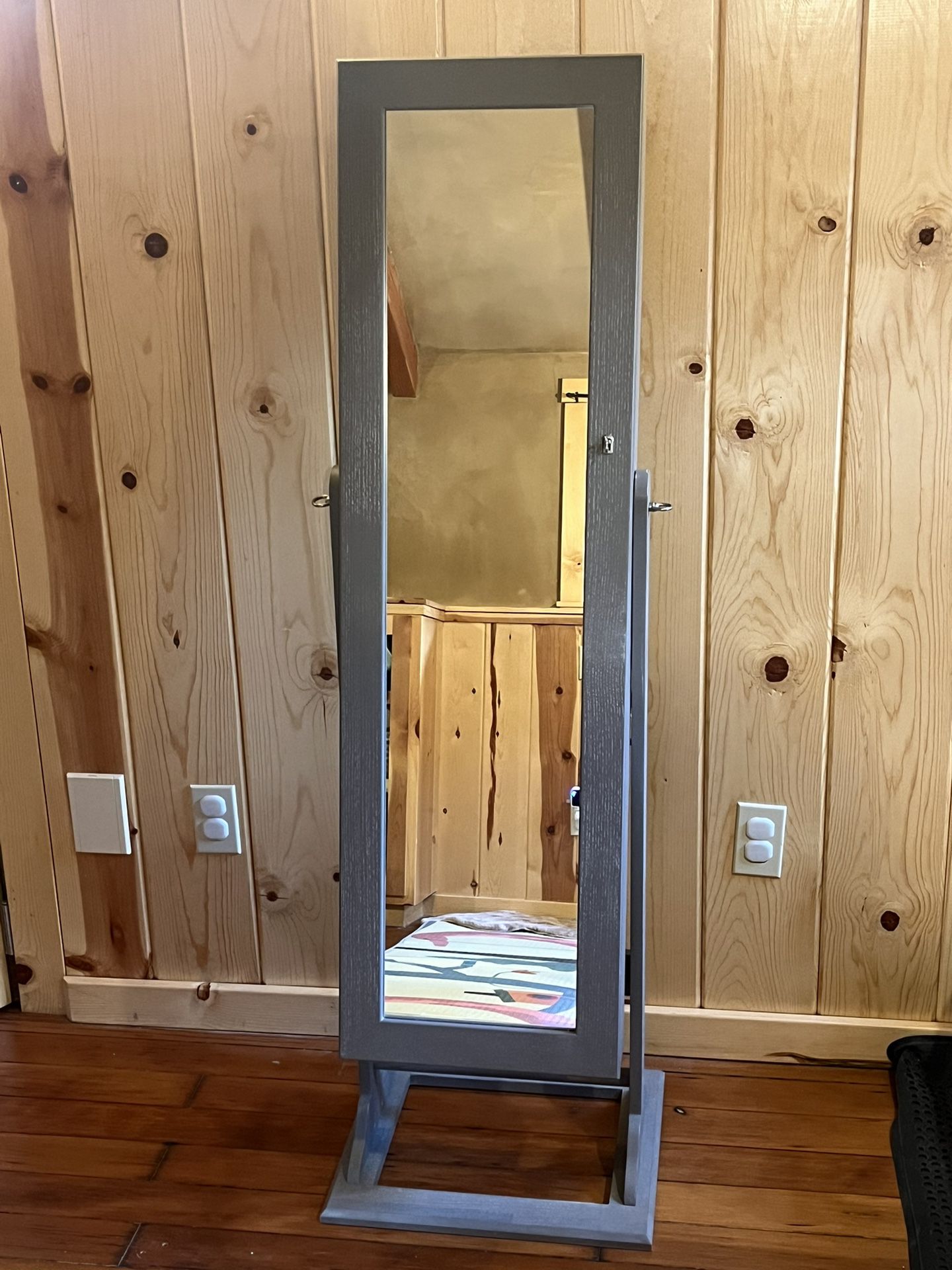 Jewelry Armoire Standing Mirror
