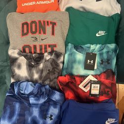 kids nike & adidas sweaters