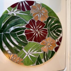 Stained glass circle