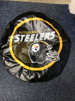 Pittsburg Steelers spare tire cover for jeep