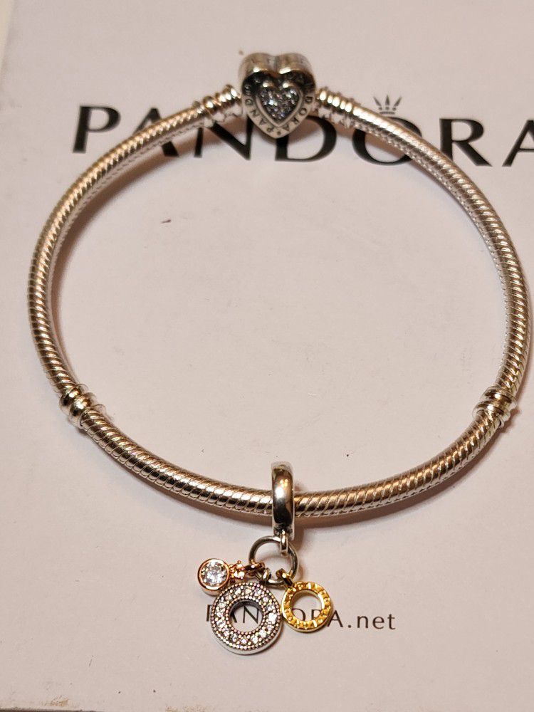 Pandora Bracelet With Charm
