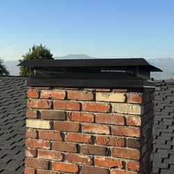Custom Chimney Vent Caps Not Painted