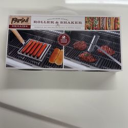 Hotdog Roller & Salt & Pepper Shaker Set