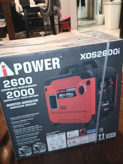 BRAND NEW SEALED A-iPower 2600W INVERTER GENERATOR – $325