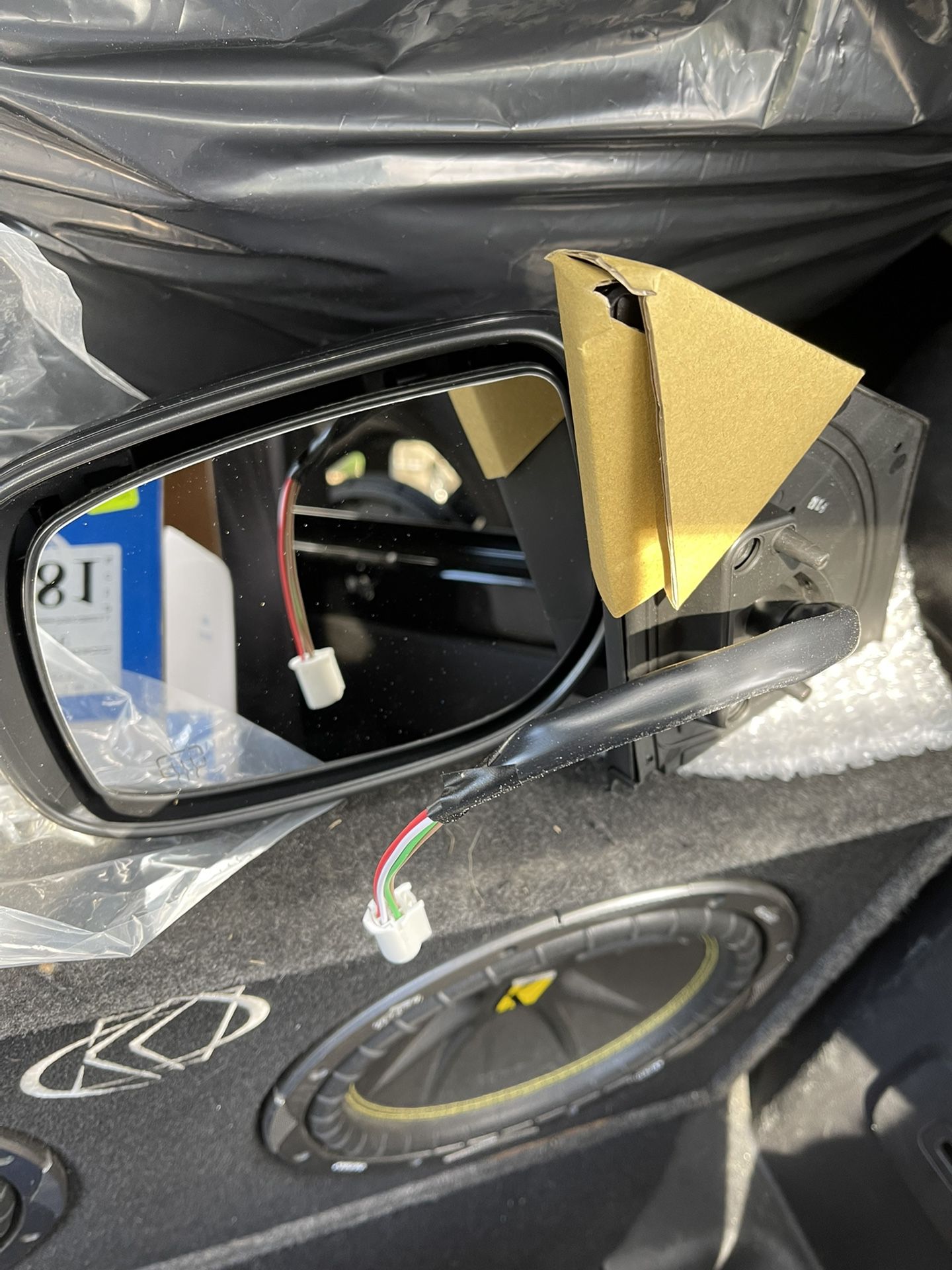 2009-2013 Toyota Corrolla Driver side (LH)mirror heated