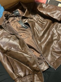 Leather jacket