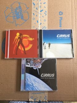 CIRRUS cds collection is for sale.