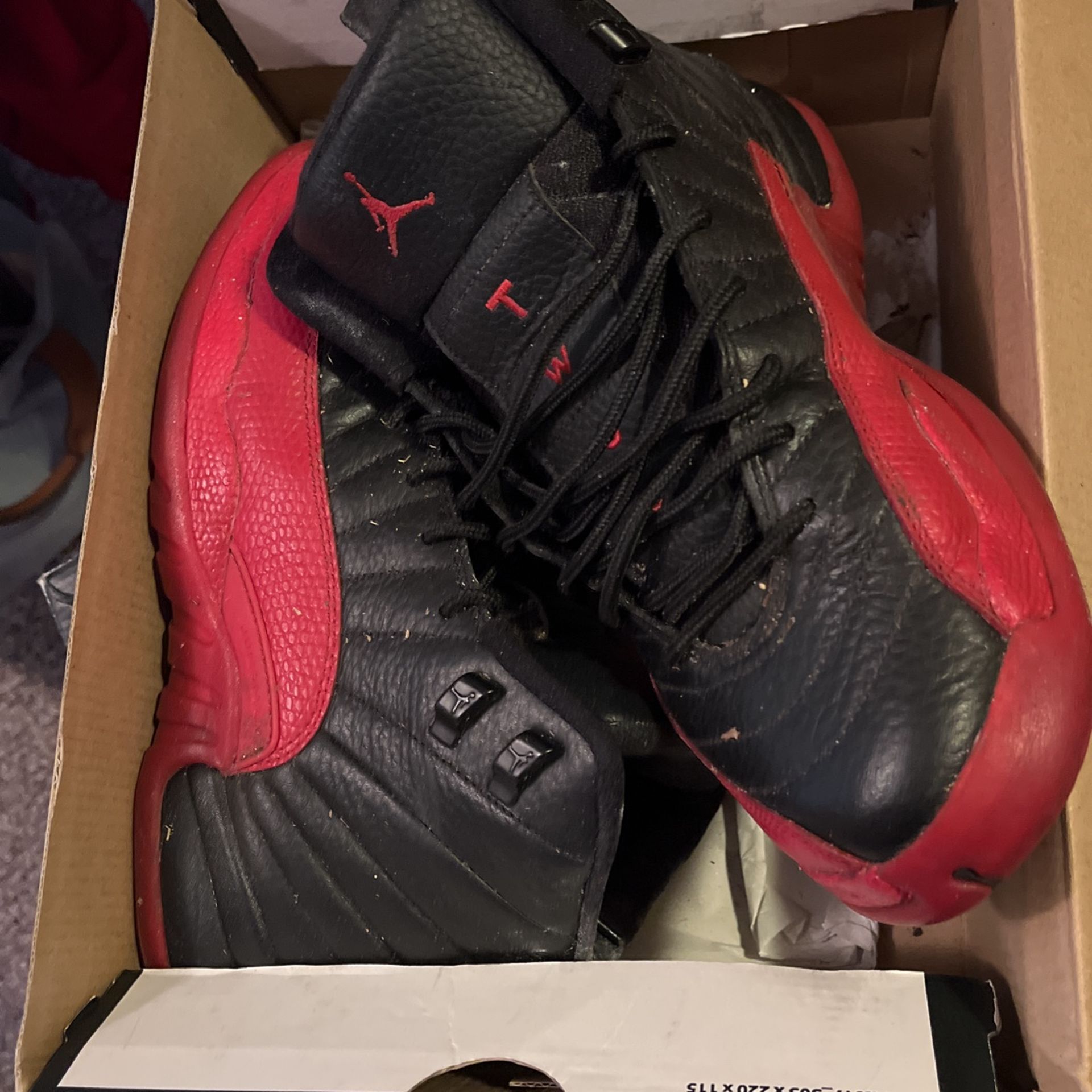 Jordan 12 Retro Flu Game (2016)