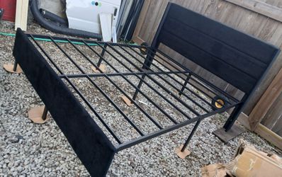 New Queen Bed Frame,  No Box Spring Needed.