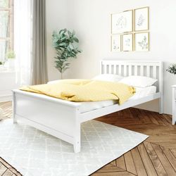 Full Size White Bed Frame