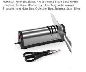 2-Stage Electric Knife Sharpener
