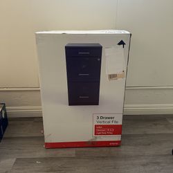 3 Drawer Vertical File