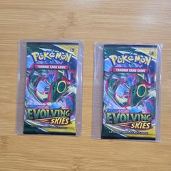 Pokemon Sword & Shield Evolving Skies Booster Packs