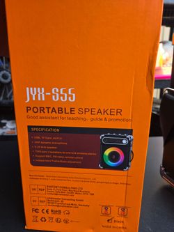 portable speaker  🔊 👌 JYX-S55