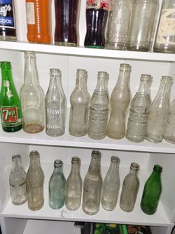 Antique and vintage bottle collection