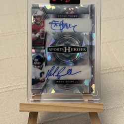 Leaf Dual Auto Steve Young Mark Brunell /10 NINERS 49ers