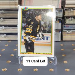 🏒(11, 5 ROOKIE) 1990 Bowman Hockey Cards