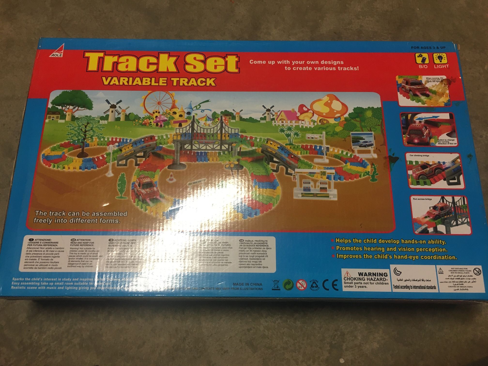 Track Set Variable Track Toy AOLE
