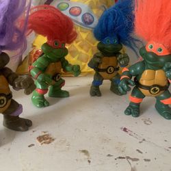 Vintage 1993 TMNT Trolls