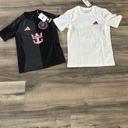 Adidas Youth Inter Miami CF 2025 and Adidas Kids' Messi Icon Graphic Tee