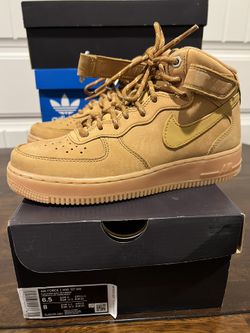 Nike Air Force 1 Mid Flax NEW