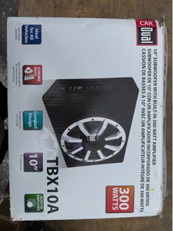 Dual 10' subwoofer & Dual AM/FM Double Din Stereo