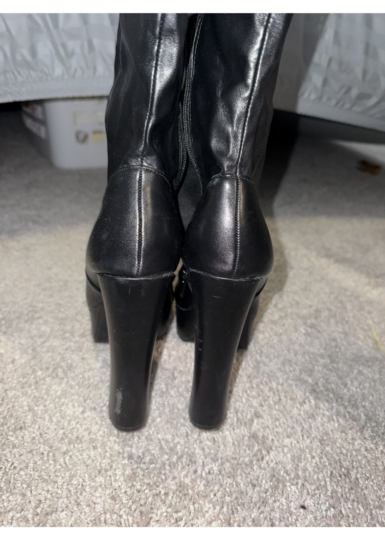 Platform Heels Thigh High