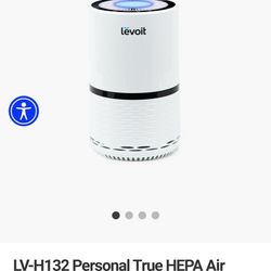 Levoit’s LV-H132 Personal True HEPA Air Purifier. 