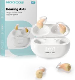 brand new Hearing Aids, Invisible Rechargeable Digital Hearing Aids for Seniors with 16-Channel Sound Processing Noise Cancelling OTC Auto-On/Off with