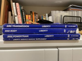 2002 Jeep Liberty Repair Manuals 5 Books