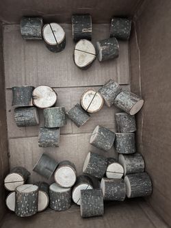 Wooden Name/Table Number Holders