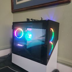 Cyber Power Pc W/ Curved Monitor