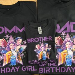 Huntrix Birthday T Shirts 