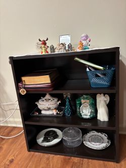 Black bookcase