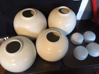Ceramic jars with lids 2 left $20 PICK UP ONLY