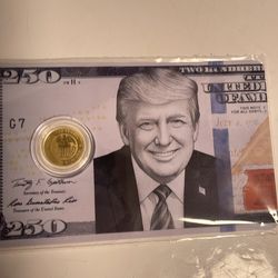 1/1000th Trump Gold Coin