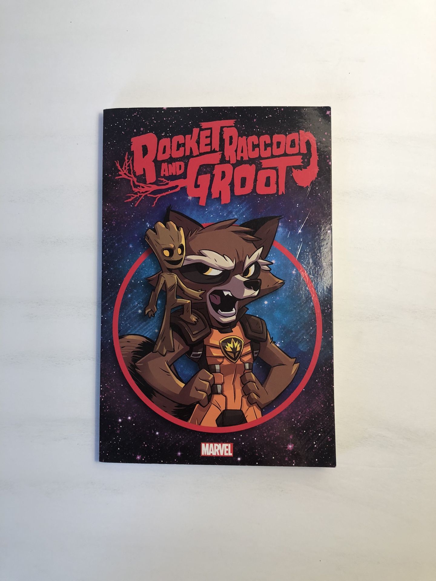 Rocket Racoon and Groot Graphic Book