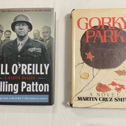 Killing Patton by Bill O’Reilly/Martin Dugard + Gorky Park by Martin C. Smith (2) Books Total